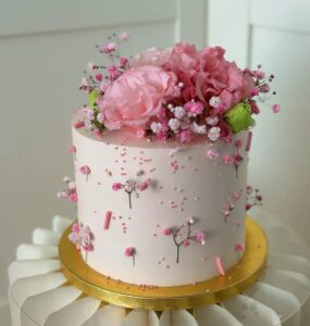 Tort artystyczny w wykonaniu Artura Marka na urodzinowe przyjęcie w Częstochowie.