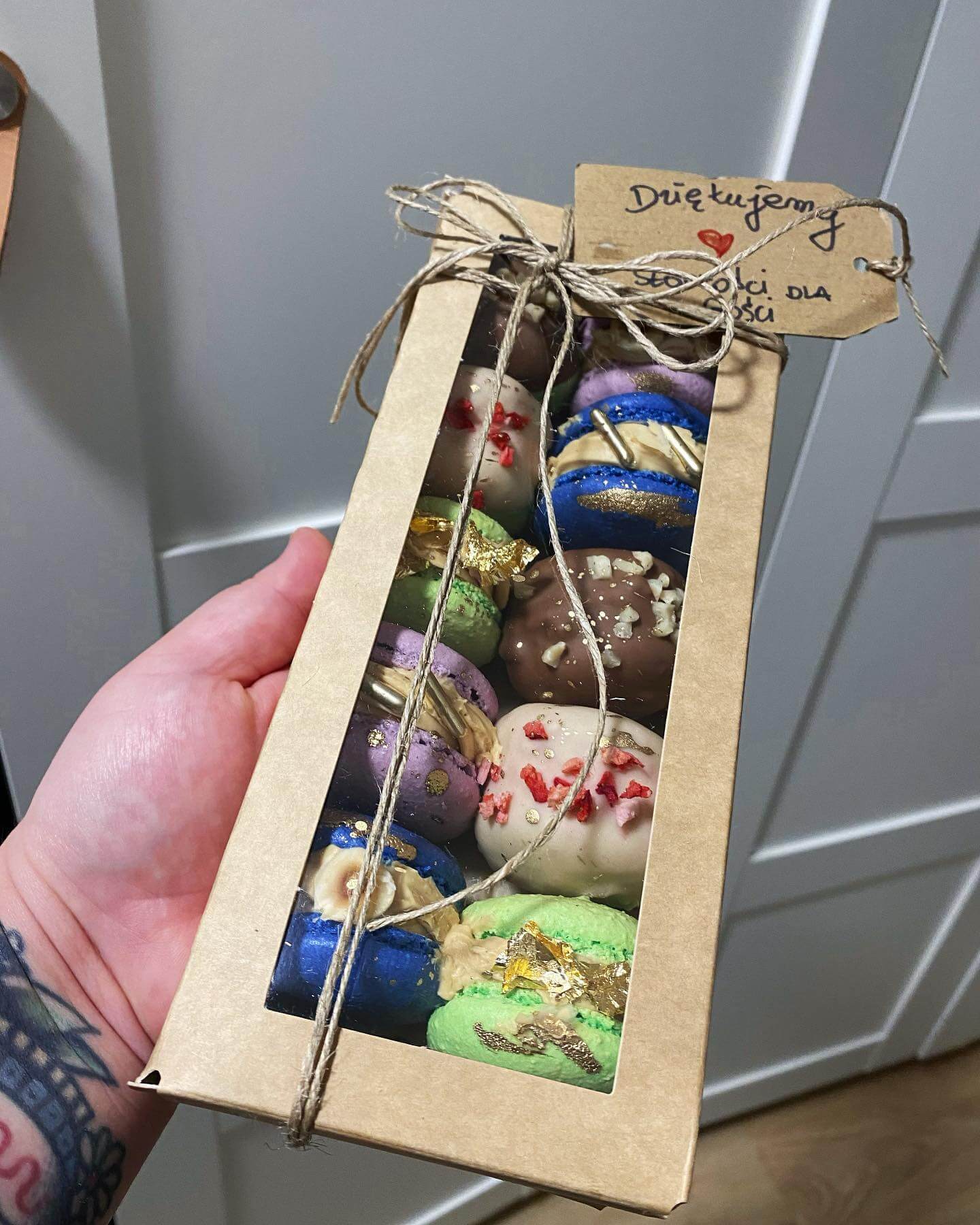 Makaroniki podziękowania dla gości Częstochowa